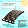 Jopassy Solarheizung Schwimmbad Pool Poolheizung schwarz Produktbild-Vorschau 4