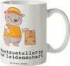 Mr. & Mrs. Panda Teebecher Paketzustellerin Leidenschaft - Produktbild-Vorschau 1
