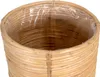 Rattan Korb Topf 3er Set rund mit Einsatz Blumentopf Produktbild-Vorschau 4