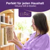 LÜNIC Vorratsgläser mit Bambusdeckel (4er Set - 4 Produktbild-Vorschau 6
