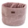 Creato da Lotte Katze Korb Gerippt Rosa 50x35 cm Anteprima dell’immagine prodotto 10