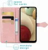imoshion Mandala Klapphülle Samsung Galaxy A12 - Rosé gold Produktbild-Vorschau 3