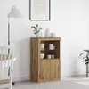 vidaXL Komoda LED, 60,5 x 37 x 100 cm, płyta wiórowa, Podgląd zdjęcia produktu 2