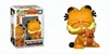 A Funko Pop! vinyl figure of Garfield holding his teddy bear, Pooky, shown both in its packaging and out of the box. Anteprima dell’immagine prodotto