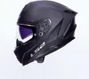 LS2 FF817 CHALLENGER II SOLID Integralhelm M in schwarz Produktbild-Vorschau 11