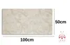 A rectangular panel with a marble-like pattern, with dimensions indicated by text. Produktbild-Vorschau
