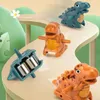 Rennbahn mit kletternden Dinosauriern und Treppe LED Sound Produktbild-Vorschau 8