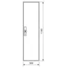 HAGER Zählerschrank IP54 SKII ZB31W 1100x300x205mm Produktbild-Vorschau 2