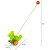 Viga Toys Drevený tlačiaci dinosaurus Náhľad obrázku produktu 2