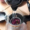 Glas Teekanne 2L mit Edelstahl Sieb Teebereiter Glaskanne Produktbild-Vorschau 4