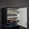 HOME DELUXE - Badmöbel-Set - WANGEROOGE Schwarz - Large - Produktbild-Vorschau 3