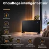 EXTRALINK Glass Panel Heater, Radiateur électrique en verre Voir les images du produit 4