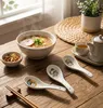 Glückskatze Porzellanlöffel 3er Set für Ramen, Suppe, Reis Produktbild-Vorschau 3