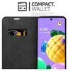 Cadorabo Hülle für LG K52 / K62 / Q52 Schutz Hülle in Rot Produktbild-Vorschau 3
