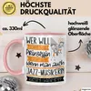 Jazz-Musikerin Tasse Geschenk Spruch Wer Will Schon Produktbild-Vorschau 3