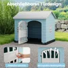 COSTWAY 75x58x65 cm cuccia per cani da esterno, casetta per Anteprima dell’immagine prodotto 4
