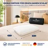 Nackenstützkissen 60x40x9 cm – Ergonomisches Memory Foam Produktbild-Vorschau 3