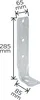 Alberts 330996 KR connettore angolare "Langlo", zincato a Anteprima dell’immagine prodotto 2