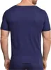 Schiesser Herren T-shirt V-Ausschnitt 8 blau ST Produktbild-Vorschau 2
