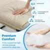 (Beige) 3-in-1 Klappbarer Schlafsessel, Verstellbarer Produktbild-Vorschau 8