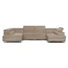 U-Form Ecksofa Magnum U  Beige mit Schlaffunktion und 2 Produktbild-Vorschau 2