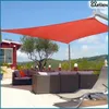 Sonnensegel für Gartenterrasse, UV-Sonne, rot, 4x3 m Produktbild-Vorschau 7