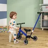 Laufrad Kinder 3 in 1 Wagen Schiebewagen abnehmbare Produktbild-Vorschau 4