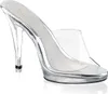 FLAIR-401 Damen Slipper von Fabulicious, Transparent EU 37, Produktbild-Vorschau 1