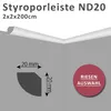 20 Meter Deckenleisten Styropor XPS Stuckleisten Produktbild-Vorschau 7