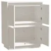 vidaXL Kredens biały 60x34x75 cm lite drewno sosnowe Podgląd zdjęcia produktu 10