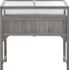 vidaXL Zvýšená posteľ so skleníkom 110x54x120 cm z Náhľad obrázku produktu 2