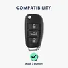 kwmobile sleutelhouder voor Audi, 3-knoppen, klaphoes - Productafbeelding-voorbeeld 6