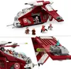 A collage of images showing a LEGO Star Wars Gunship model and its minifigures, with close-ups of specific features. Produktbild-Vorschau