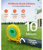 SucceBuy Aufblasbares Partyzelt 8x6x4 m, Würfelzelt für Produktbild-Vorschau 3
