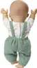 Heless - Latzhose, salbeigrün, mit weißem T-Shirt, 2tlg., Produktbild-Vorschau 5