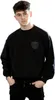 Marvel - "Black On Black" Sweatshirt für Herren BI13476 (S) Produktbild-Vorschau 2
