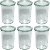 WECK 743- Sturzform-Glas mit Glasdeckel, 850 ml, klar, Produktbild-Vorschau 1