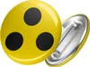 Huuraa Button Blindenplakette Geschenk Ansteck Pin Größe Produktbild-Vorschau 1