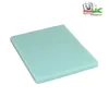 A light blue square foam pad is shown on a white background. Produktbild-Vorschau