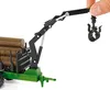 Siku Traktor mit Forstanhänger grün; 1954 Produktbild-Vorschau 4