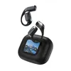 A pair of wireless earbuds and their charging case are displayed against a white background. Produktbild-Vorschau