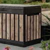 Keter Gartenbox Kentwood 190 Liter - Holzoptik Pinie - 82 x Produktbild-Vorschau 2