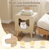 Casetta per gatti COSTWAY, 3 in 1 sgabello per gatti, Anteprima dell’immagine prodotto 5