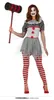 Sassy Clown Damen Kostüm für Erwachsene an Halloween und Produktbild-Vorschau 3