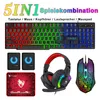 Gaming Set 5-in-1 mit LED-Tastatur, Maus, Headset, Produktbild-Vorschau 2