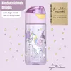 Trinkflasche Kinder 450ml, leichte Tritan Wasserflasche, Produktbild-Vorschau 2
