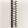 Portabottiglie da parete per 12 bottiglie in ferro nero Anteprima dell’immagine prodotto 13