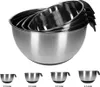 13tlg Set Edelstahl Rührschüssel 18/10 inkl. Deckel und 4 Produktbild-Vorschau 4