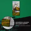 Wanduhr Uhr Wandbild Leinwand Geräuschlos 30x60 Gemälde Produktbild-Vorschau 5