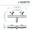 LOS ANGELES Thermostat Wannenfüllarmatur, Chrom Produktbild-Vorschau 5